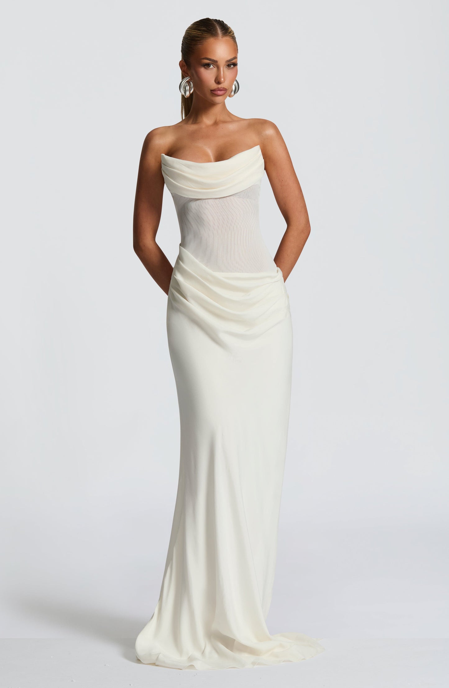 Seravina Strapless Maxi Dress