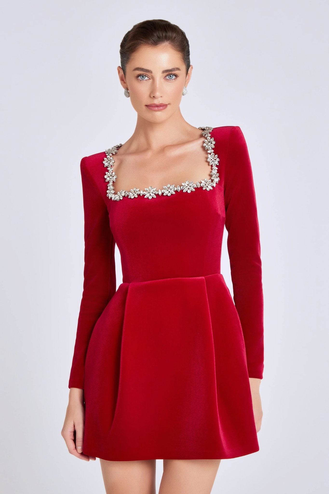 Soravelle Velvet Mini Dress