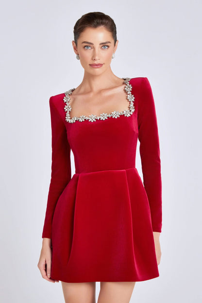 Soravelle Velvet Mini Dress