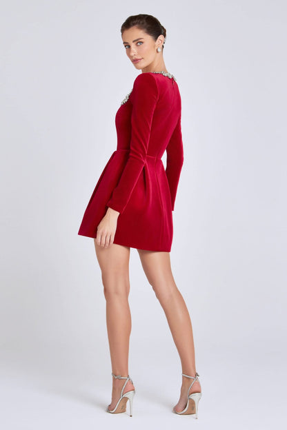 Soravelle Velvet Mini Dress