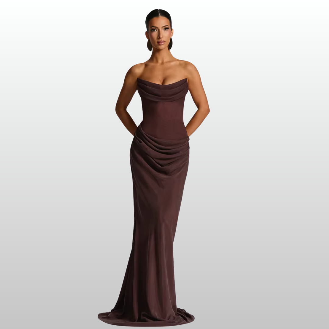 Seravina Strapless Maxi Dress