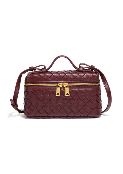 Jade Woven Crossbody Bag