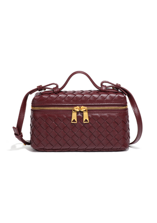 Jade Woven Crossbody Bag