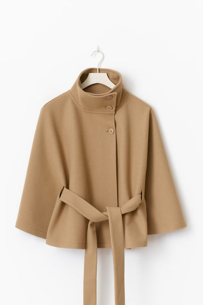 Elowira Belted Cape Coat