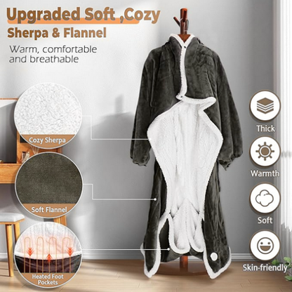 ThermoHug Heated Wearable Robe