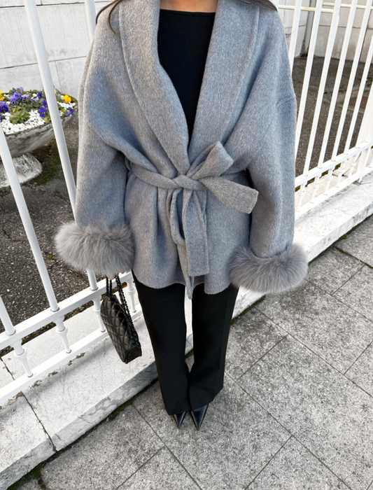 Solvienne Wool Blend Coat