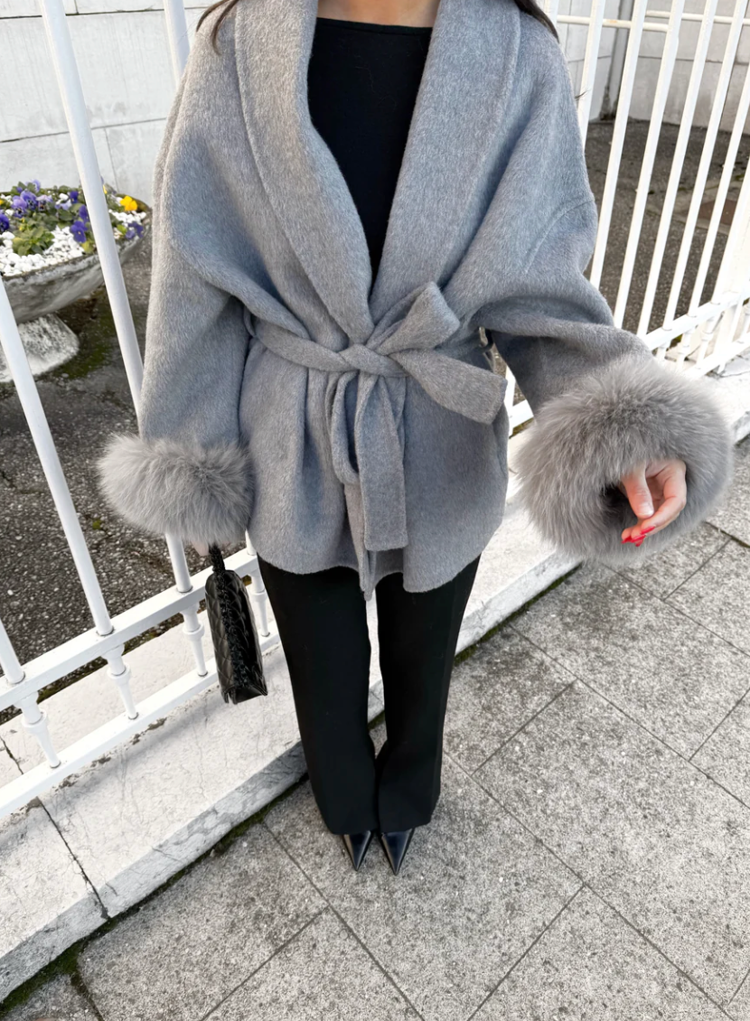 Solvienne Wool Blend Coat