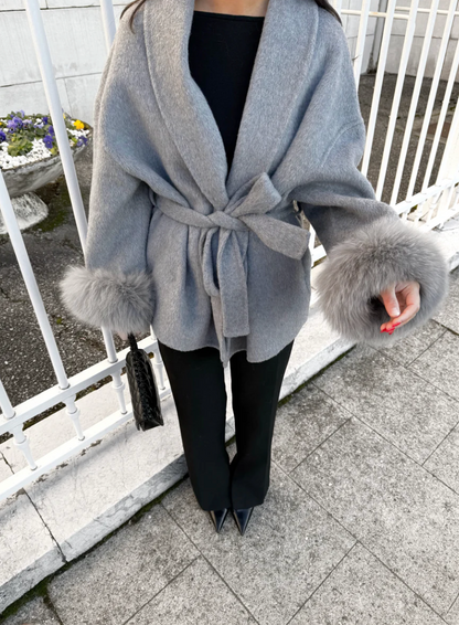Solvienne Wool Blend Coat