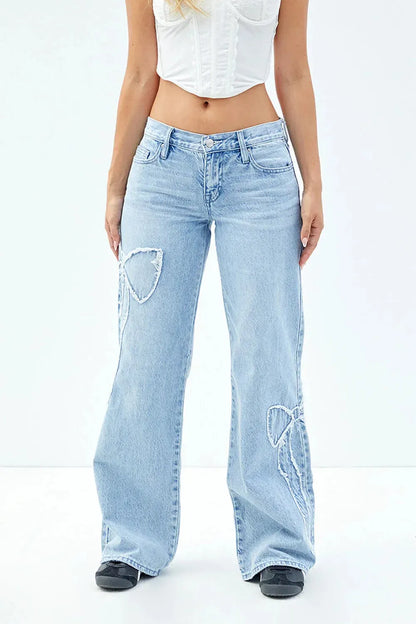 Maribelle Bow Tie Jeans