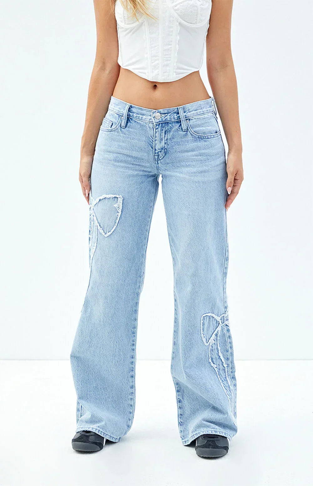Marivelle Bow Tie Jeans