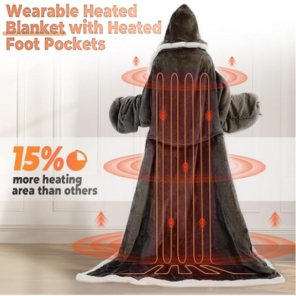 ThermoHug Heated Wearable Robe