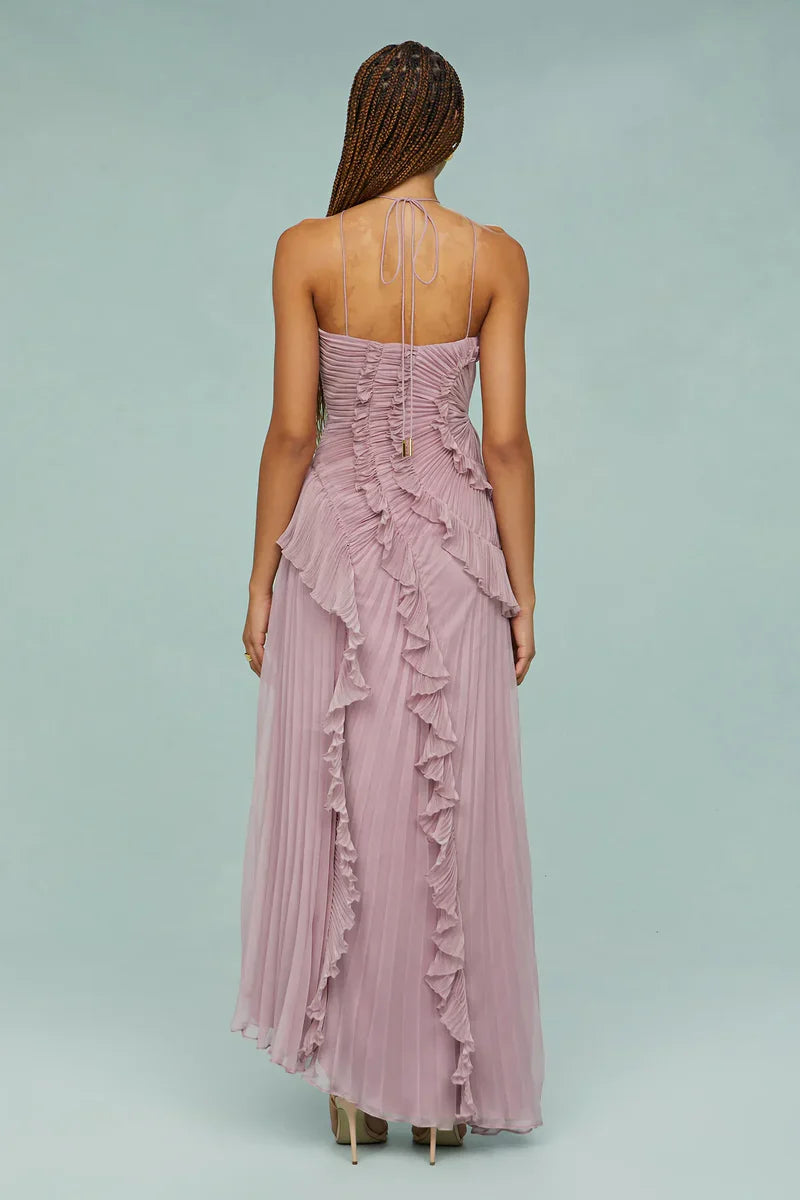Aurelia Pleated Maxi Dress