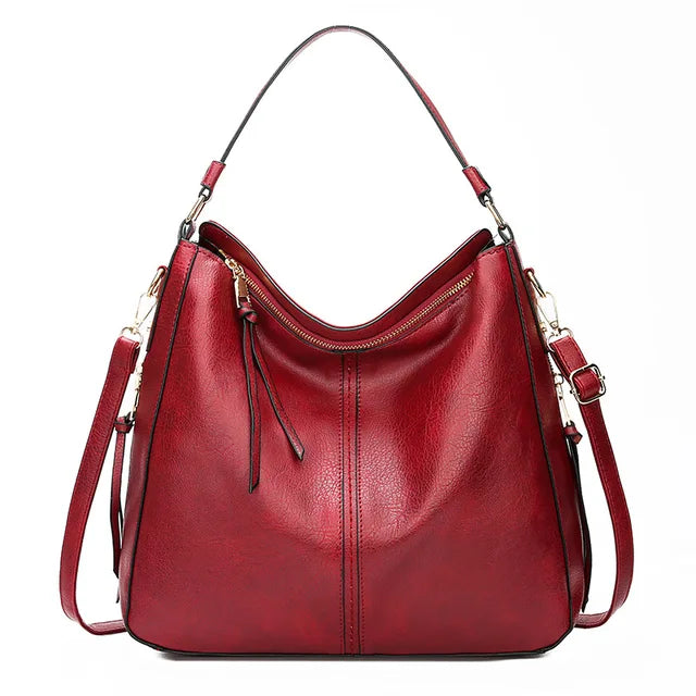 Flairora Large Leather-Inspired Bag