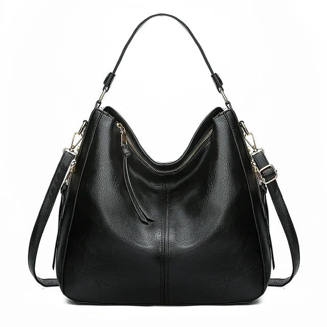 Flairora Large Leather-Inspired Bag