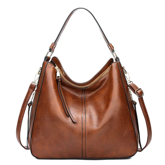 Flairora Large Leather-Inspired Bag