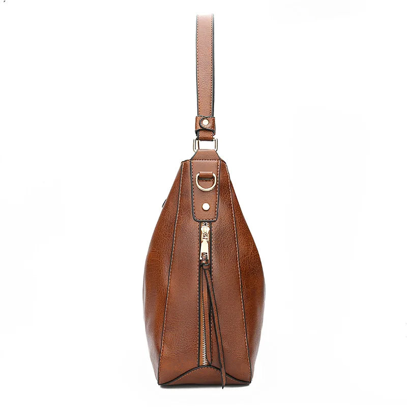 Flairora Large Leather-Inspired Bag