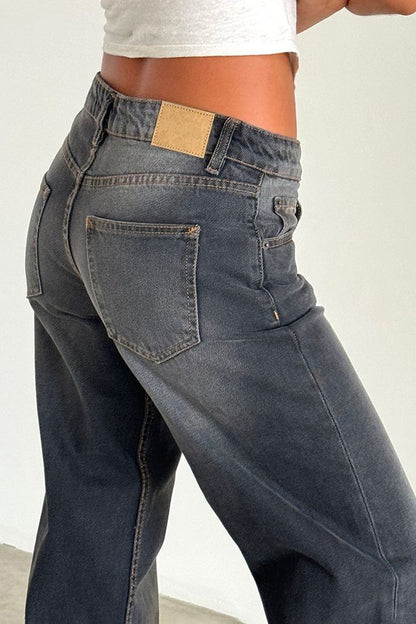 Naleya Flared Low Jeans