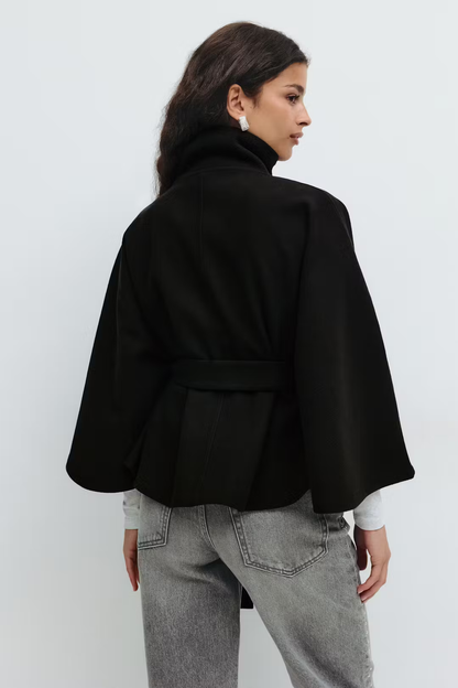 Lunessa Cape Belt Coat