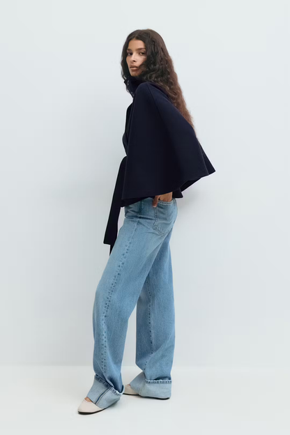 Lunessa Cape Belt Coat