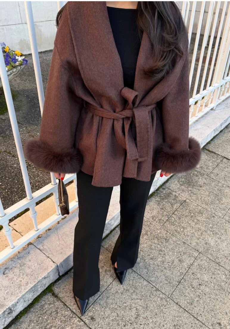 Solvienne Wool Blend Coat