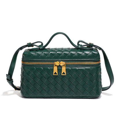 Jade Woven Crossbody Bag