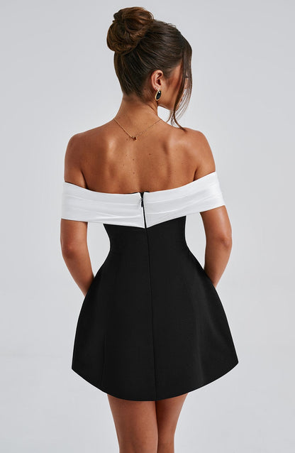 Solianne Bow Mini Dress