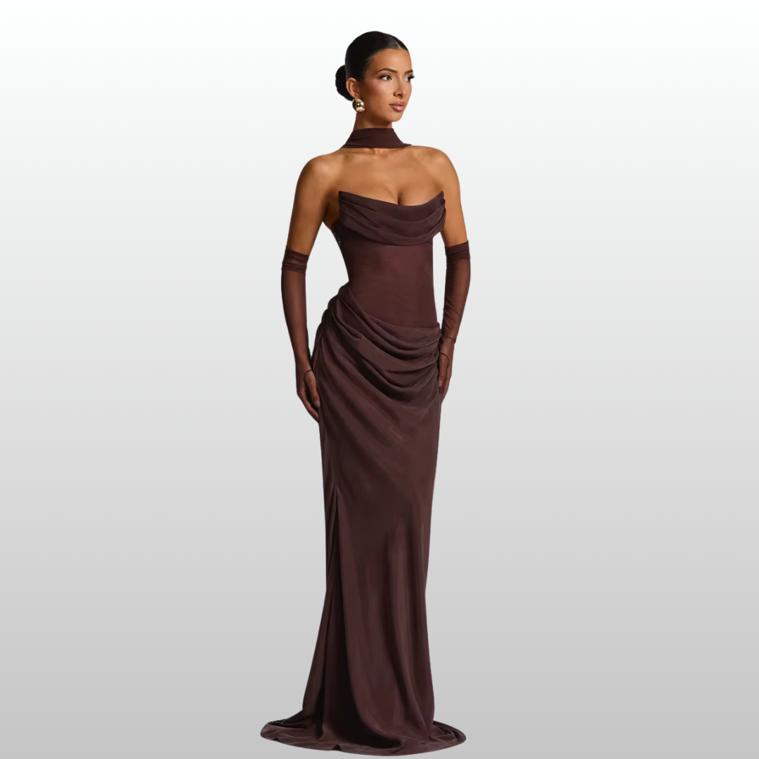 Seravina Strapless Maxi Dress