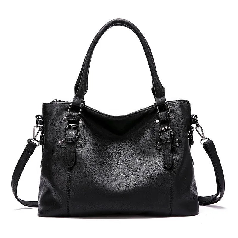 Valoria Swiss Leather Shoulder Bag