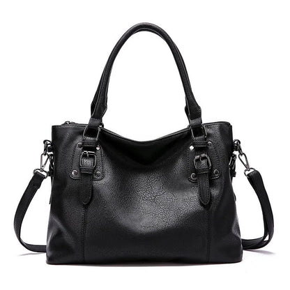 Valoria Swiss Leather Shoulder Bag