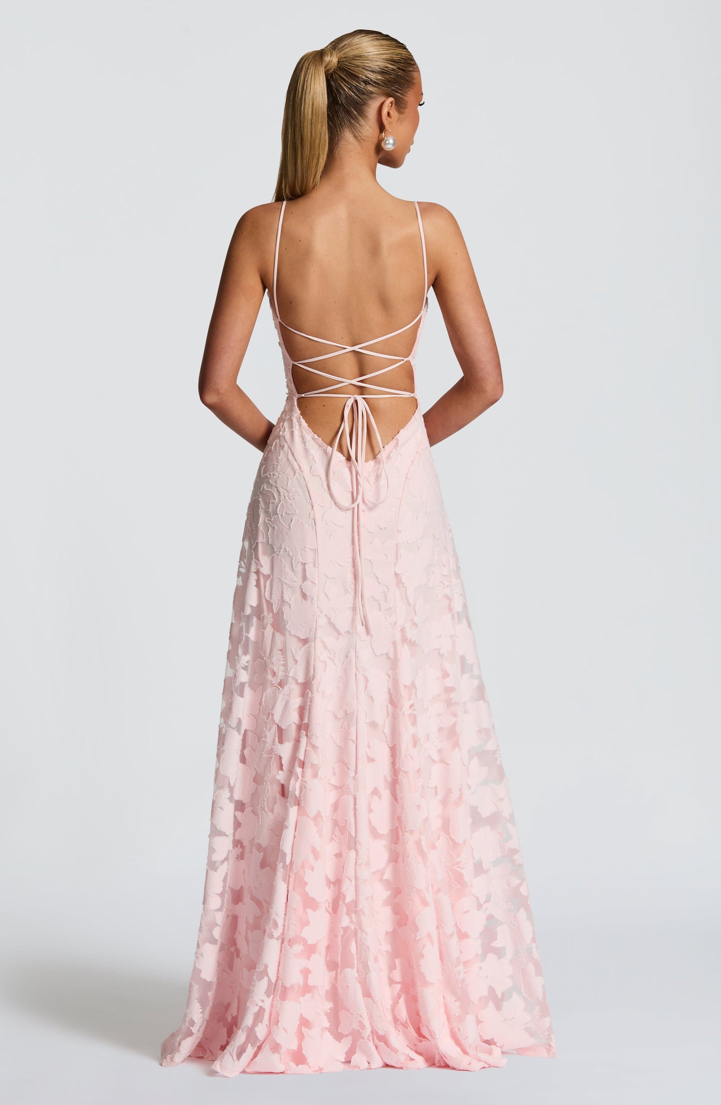 Aveloria Lace Corset Maxi Dress