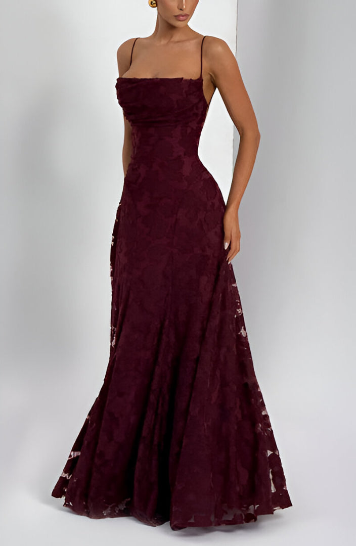 Aveloria Lace Corset Maxi Dress