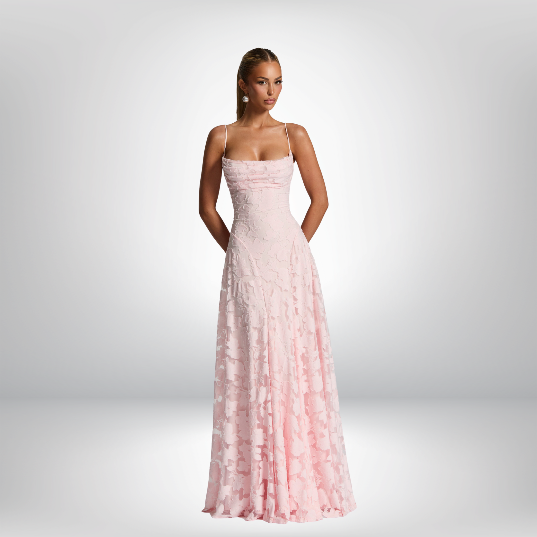 Aveloria Lace Corset Maxi Dress