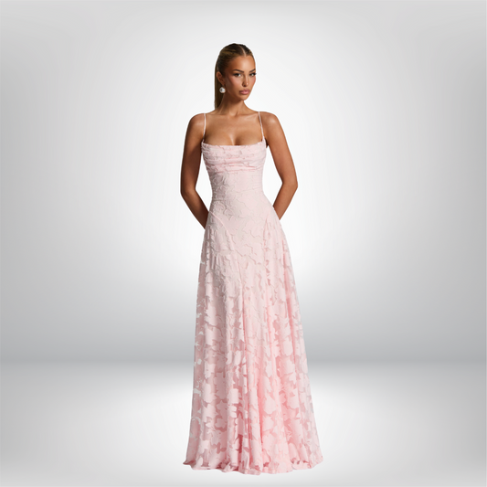 Aveloria Lace Corset Maxi Dress
