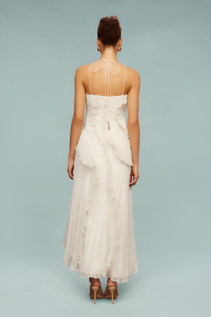 Aurelia Pleated Maxi Dress