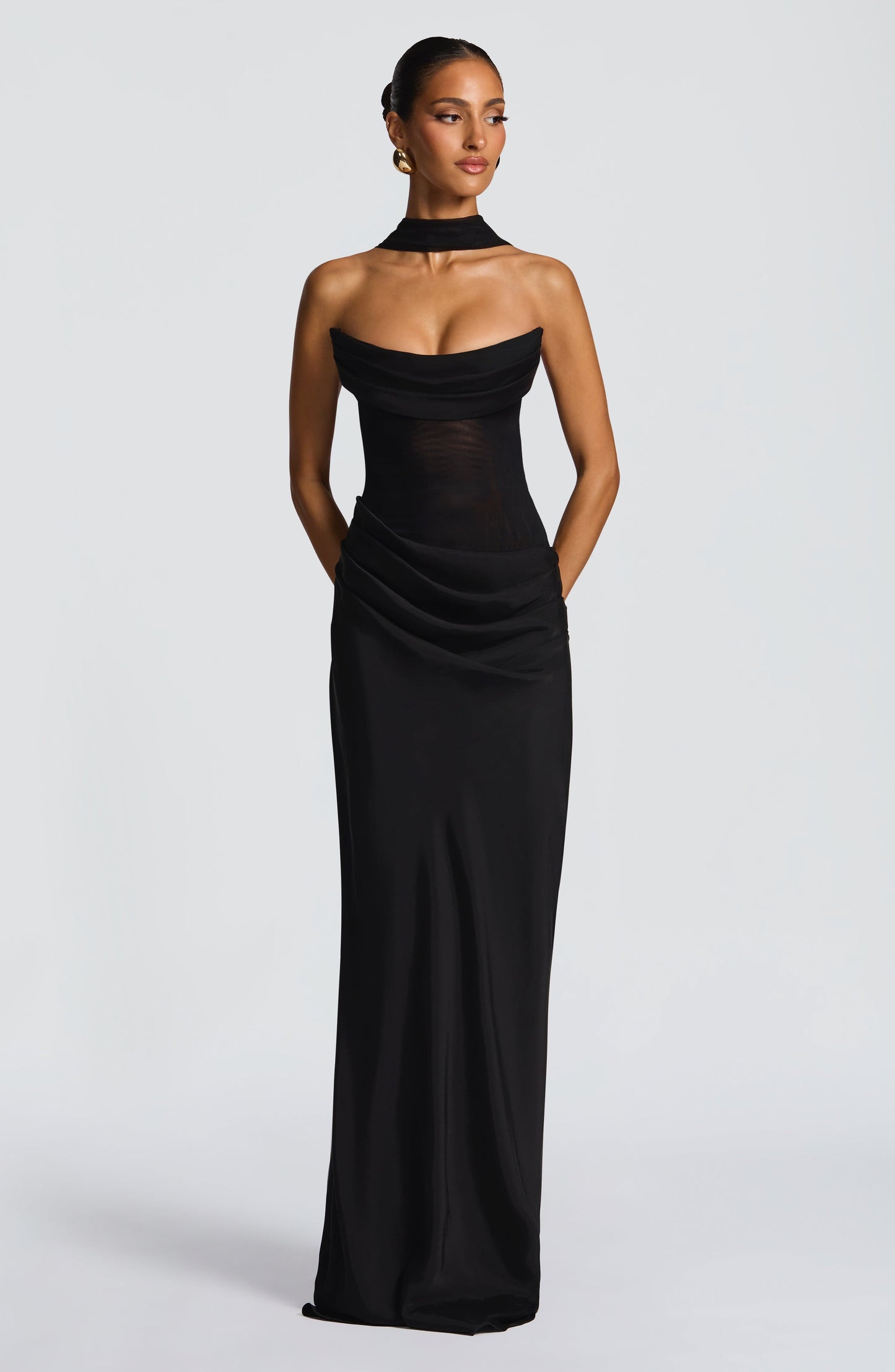 Seravina Strapless Maxi Dress