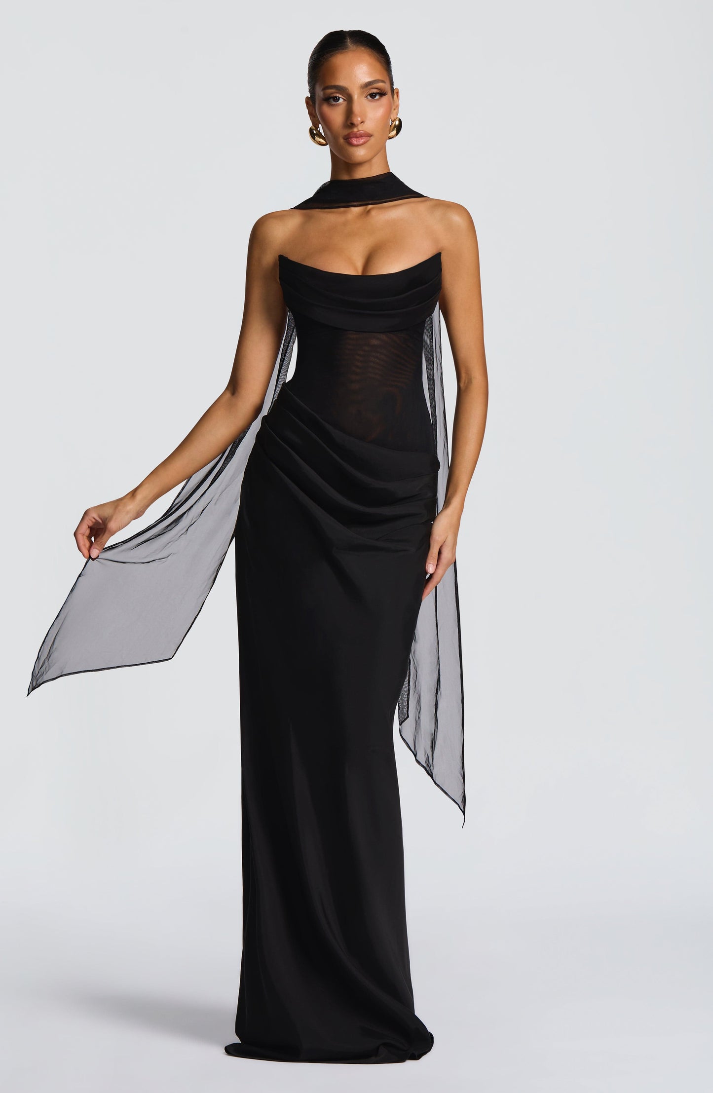 Seravina Strapless Maxi Dress