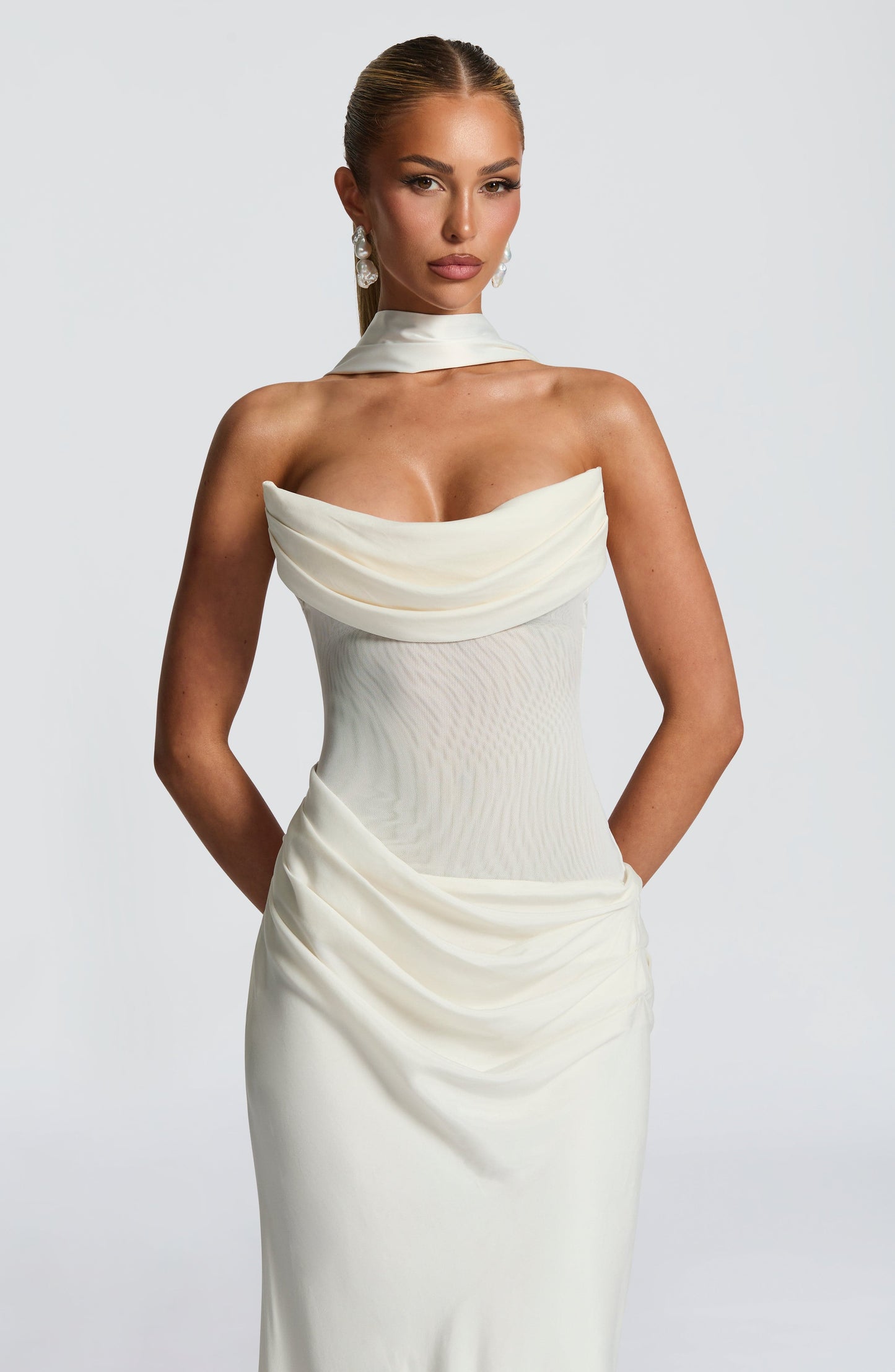 Seravina Strapless Maxi Dress