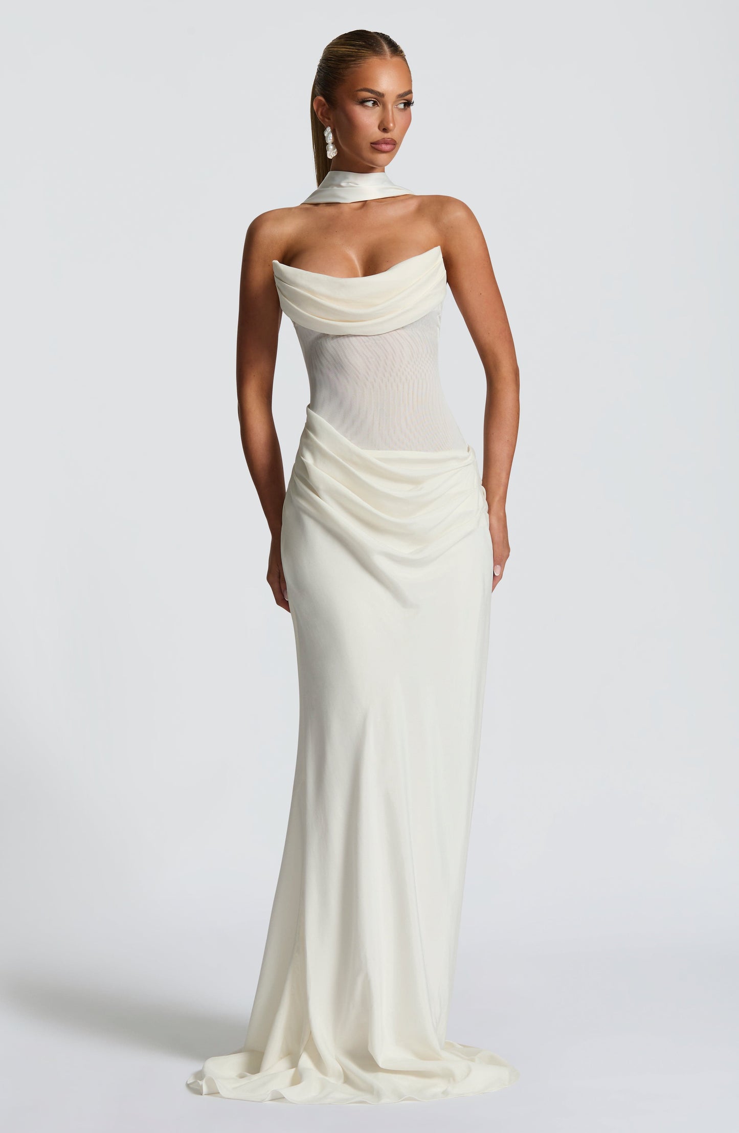 Seravina Strapless Maxi Dress