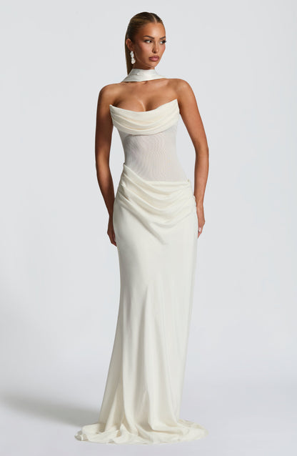 Seravina Strapless Maxi Dress