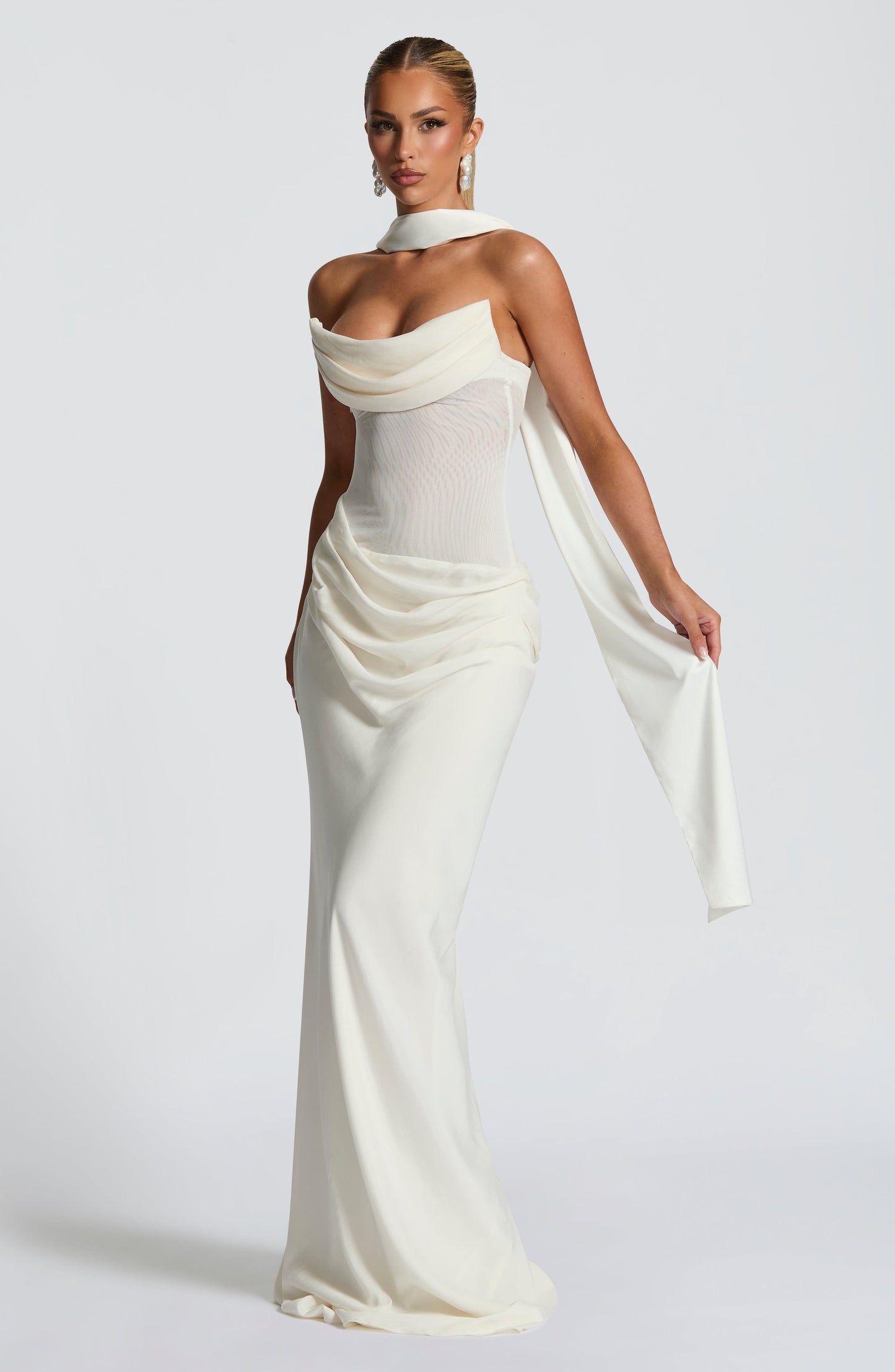 Seravina Strapless Maxi Dress