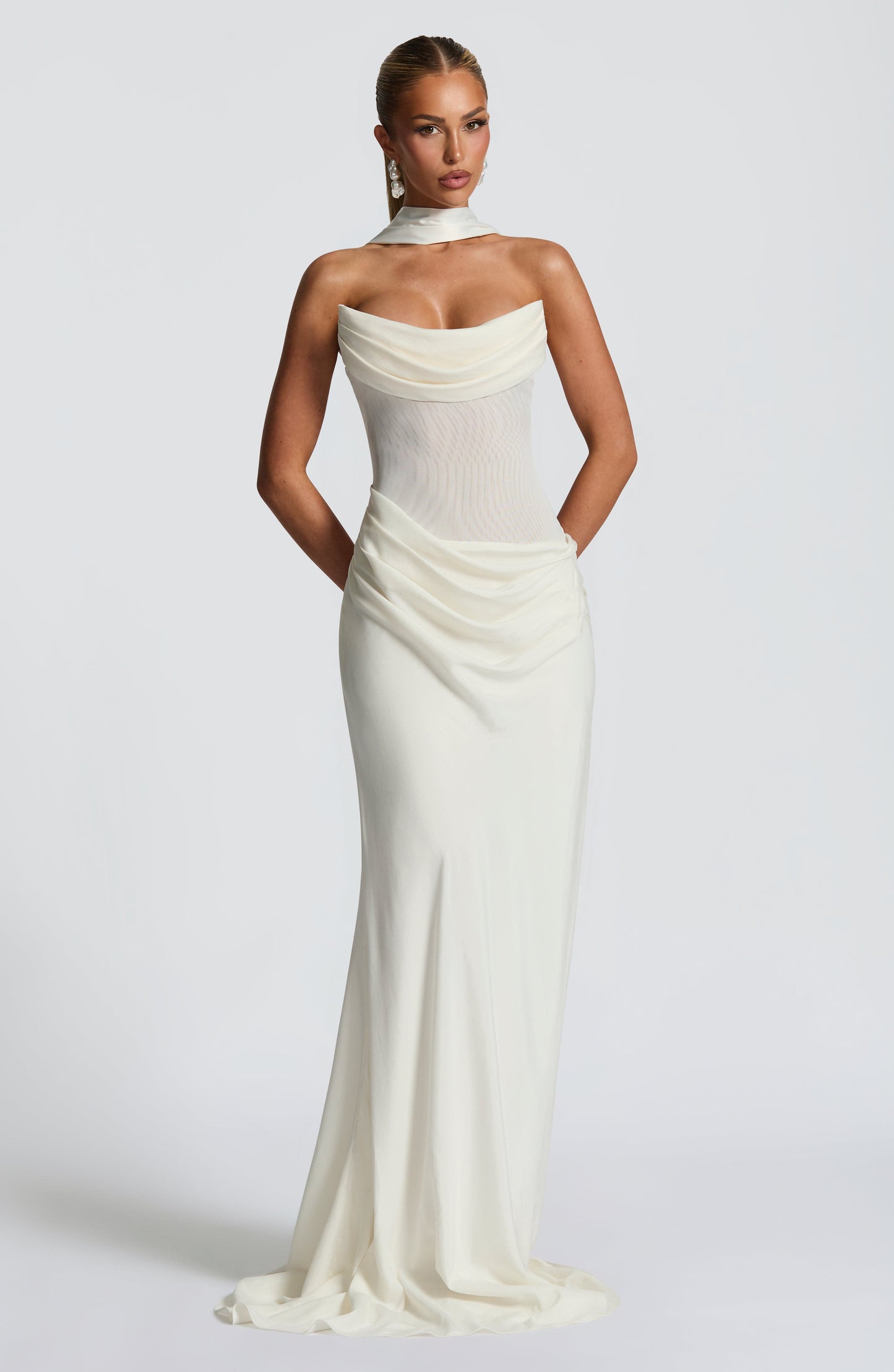 Seravina Strapless Maxi Dress