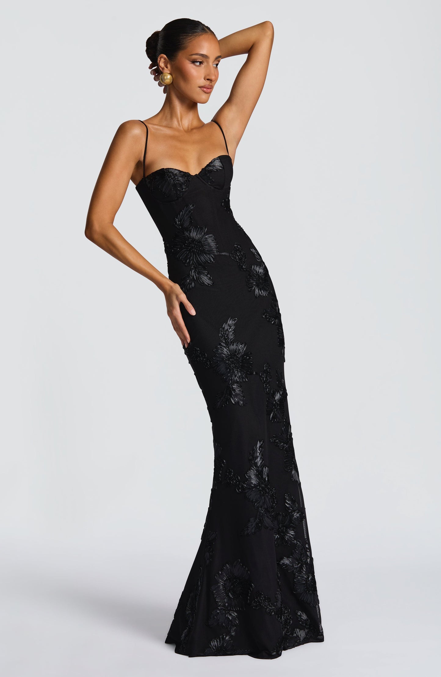 Valette Embroidered Maxi Dress
