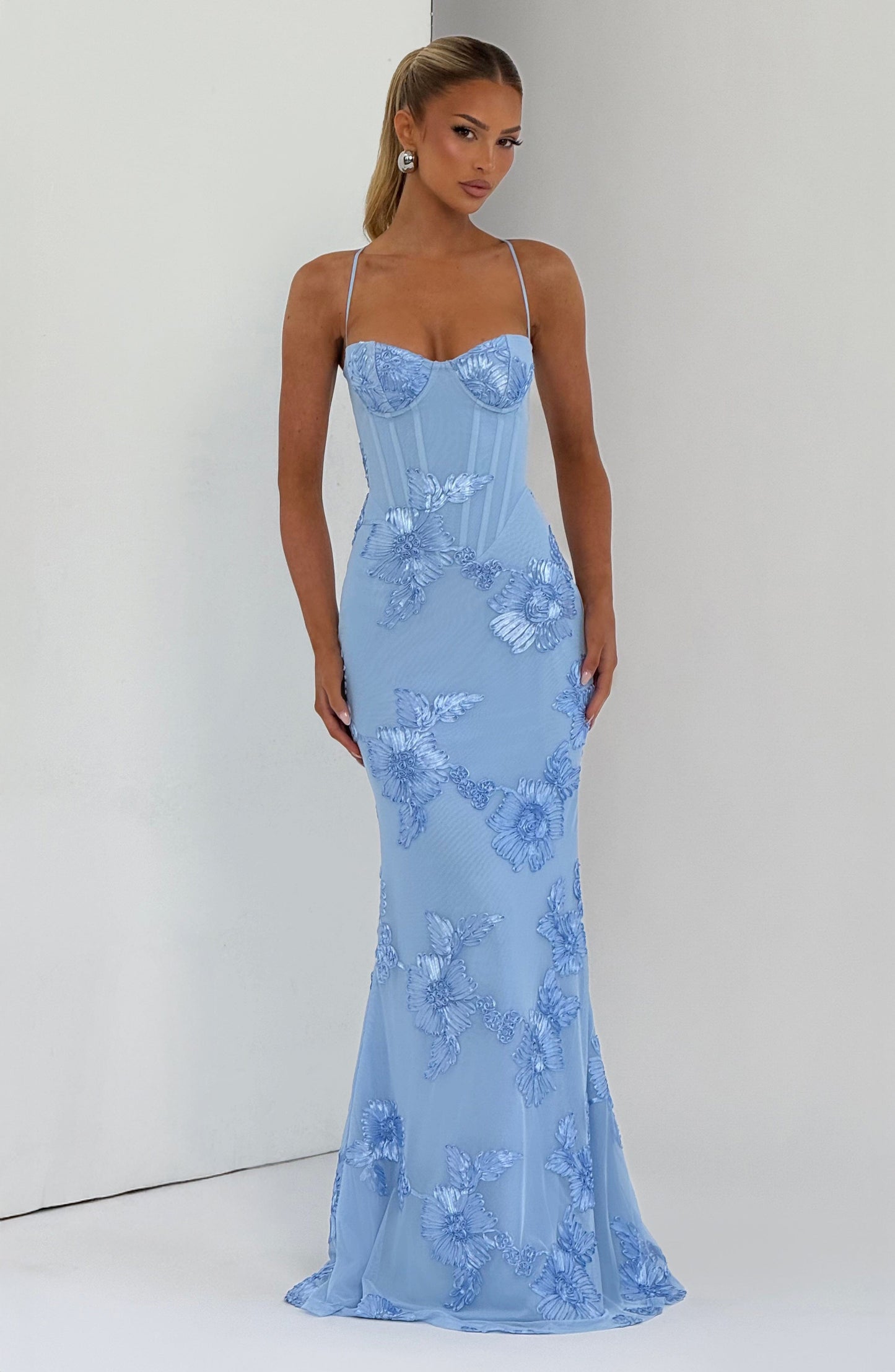 Valette Embroidered Maxi Dress