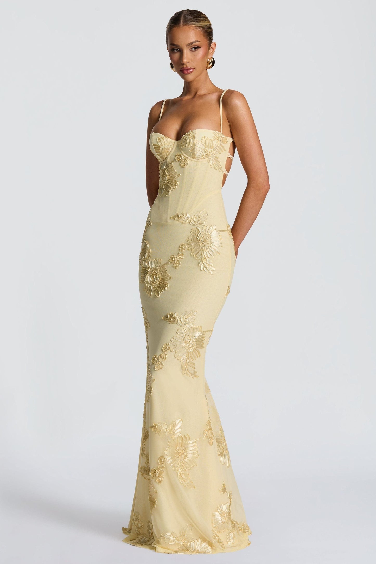 Valette Embroidered Maxi Dress