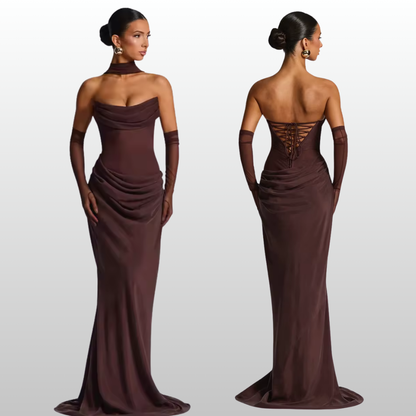 Seravina Strapless Maxi Dress