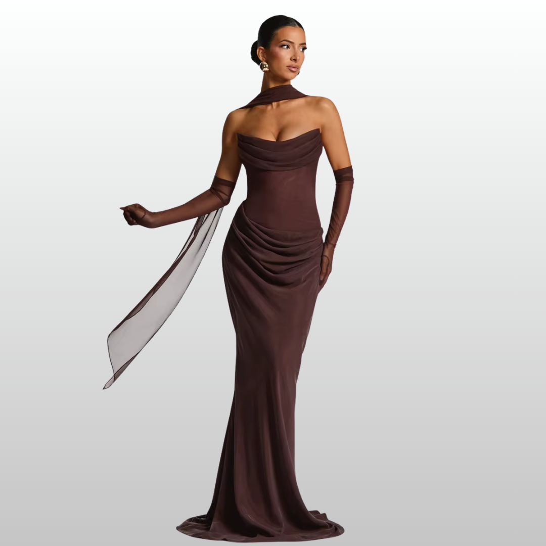 Seravina Strapless Maxi Dress
